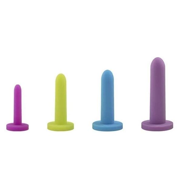 Intimate Rose 4PC Small Dilator Set for Pelvic Floor Controlled Dilation Therapy - NEW SEALED!