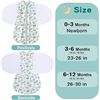 Image 5 : 2-Pack Newborn Sleep Sacks/Wearable Baby Swaddles (3-6 Months) 3-Way Adjustable Design - New!