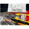 Image 10 : 220W Plastic Welding Tool Kit - Includes Plastic Welder, Welding Rods, Staples, Pliers, etc. NEW!