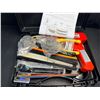 Image 8 : 220W Plastic Welding Tool Kit - Includes Plastic Welder, Welding Rods, Staples, Pliers, etc. NEW!