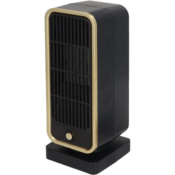 Portable Ceramic Heater (500W) Fast 3-Second Heating, Quiet Design - Brand New!