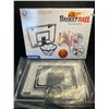 Image 6 : Colorful Kids XL Light-Up/LED Scoreboard Basketball Hoop Play Set w/ Spring Loaded Rim - Brand New