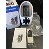 Image 2 : Portable Electric Heater (500W) With Remote - Plugs Into Outlet; 2-Speeds, Timer Function - New