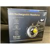 Image 12 : LED Rechargeable Headlamp; Super Bright/High Lumens, Zoomable, IPX7 Waterproof; 12 Modes - NEW
