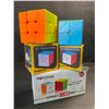 Image 1 : 2-Pack Roxenda Speed Cube Set - Rubix Speed Puzzle Cubes (Includes 3x3 & 2x2 Cubes) - New!