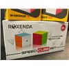 Image 4 : 2-Pack Roxenda Speed Cube Set - Rubix Speed Puzzle Cubes (Includes 3x3 & 2x2 Cubes) - New!