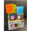 Image 1 : 2-Pack Roxenda Speed Cube Set - Rubix Speed Puzzle Cubes (Includes 3x3 & 2x2 Cubes) - New!