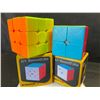 Image 2 : 2-Pack Roxenda Speed Cube Set - Rubix Speed Puzzle Cubes (Includes 3x3 & 2x2 Cubes) - New!