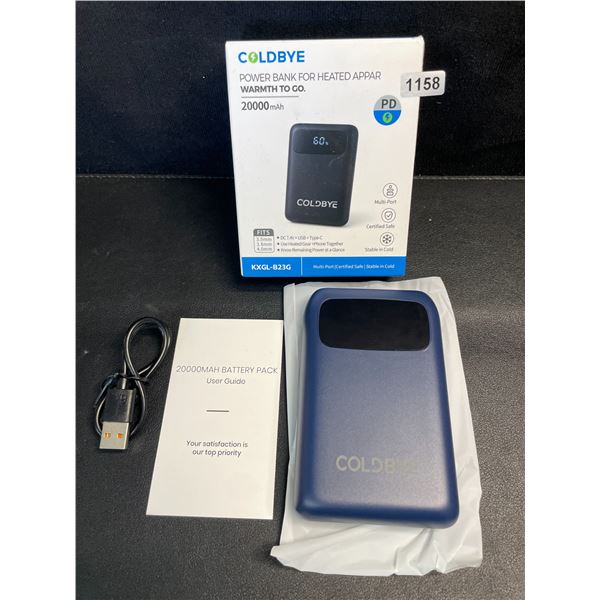 20,000mAh Power Bank for Heated Apparel/Gear - Mutli-Port Power Bank - Brand New!
