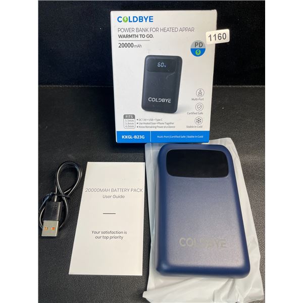 20,000mAh Power Bank for Heated Apparel/Gear - Mutli-Port Power Bank - Brand New!