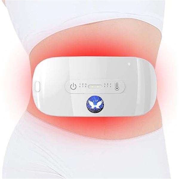 Amirce Menstrual Heating Pad/Pain Relief Device for Cramps - Heated Waist Belt - New