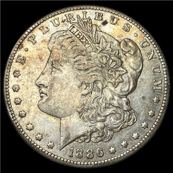 1886-O Silver Morgan Dollar NEARLY  UNCIRCULATED