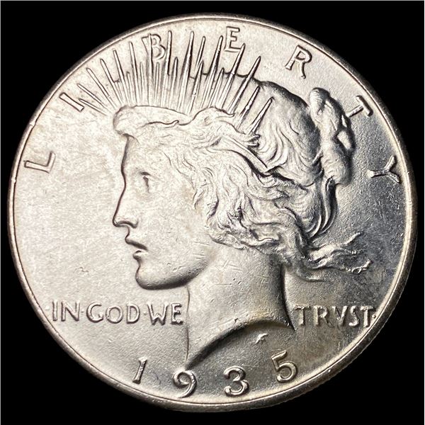 1935 Silver Peace Dollar UNCIRCULATED