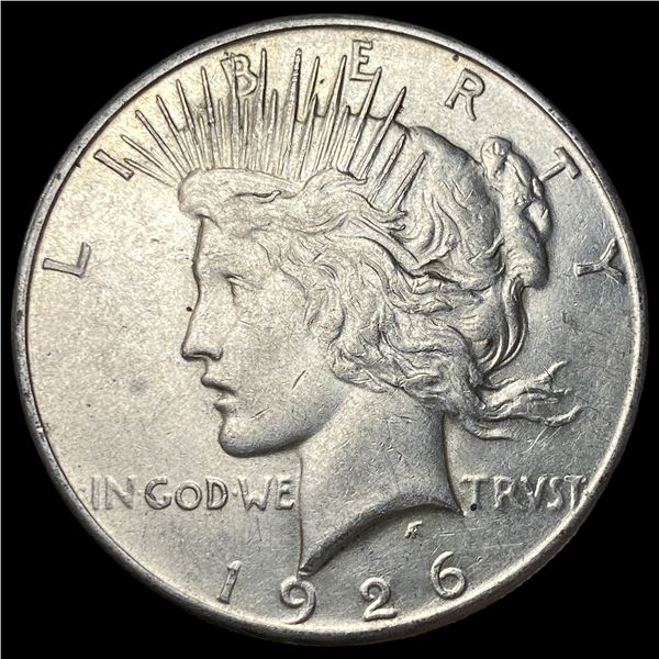 1926-S Silver Peace Dollar CLOSELY  UNCIRCULATED