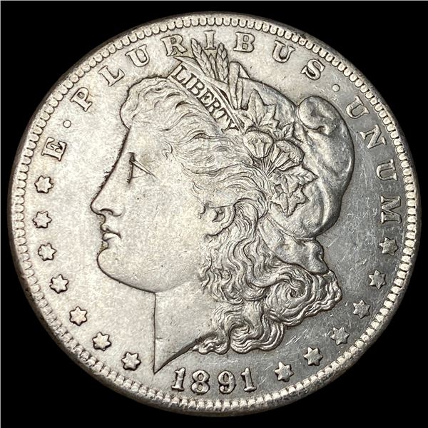1891 Silver Morgan Dollar UNCIRCULATED