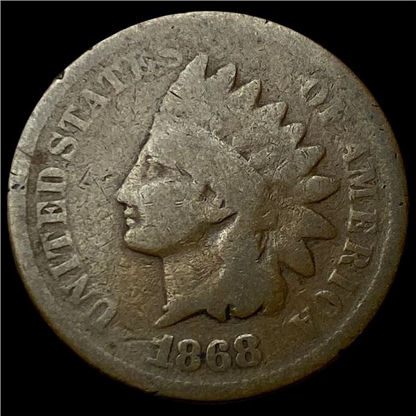 1868 Indian Head Cent NICELY CIRCULATED