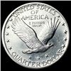 Image 2 : 1925 Standing Liberty Silver Quarter  UNCIRCULATED