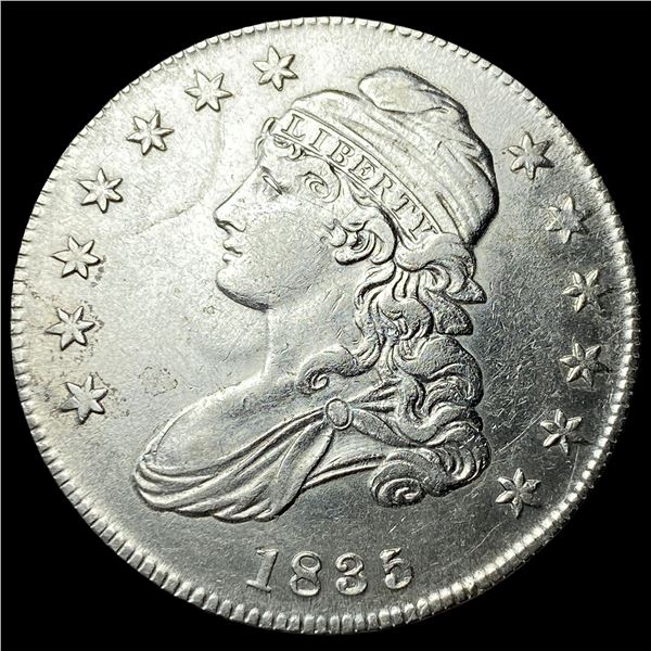 1835 Silver Capped Bust Half Dollar CLOSELY  UNCIRCULATED