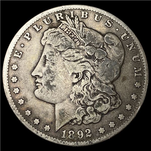 1892-S Silver Morgan Dollar LIGHTLY  CIRCULATED