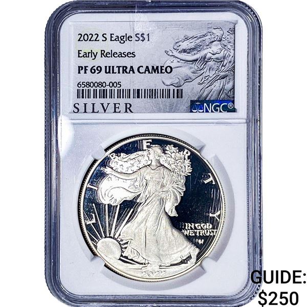 2022-S Silver Eagle NGC PF69 Ultra Cameo