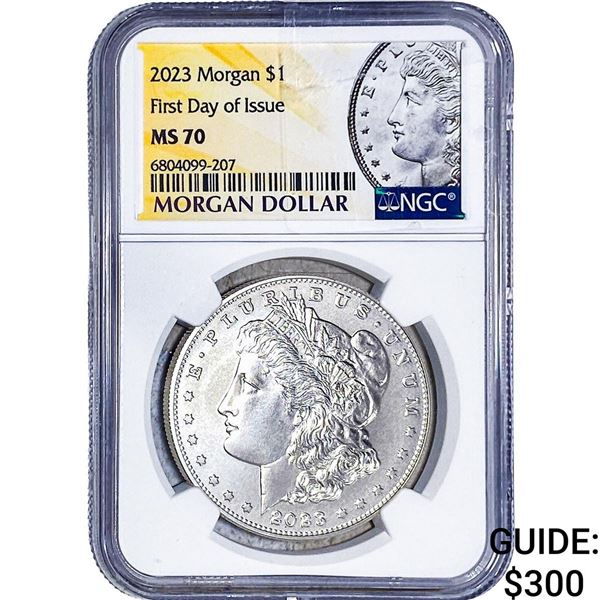 2023 Morgan Silver Dollar NGC MS70