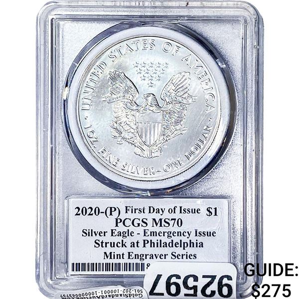 2024[P] Silver Eagle PCGS MS70 Emergency Issue