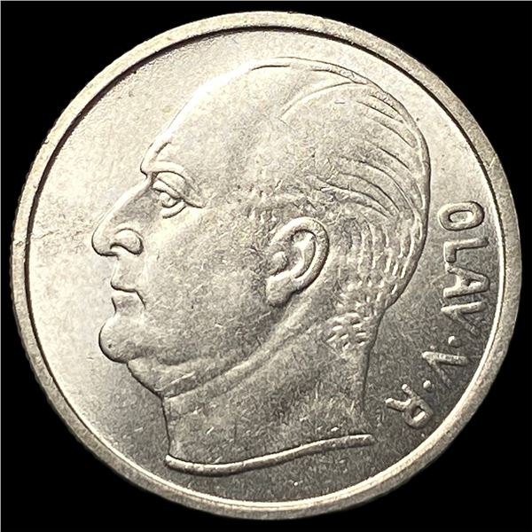 1962 Norway Copper Nickel 1 Krone