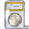 Image 1 : 1923 Silver Peace Dollar PGA MS65
