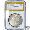 Image 1 : 1881-S Morgan Silver Dollar PGA MS64