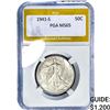 Image 1 : 1941-S Walking Liberty Half Dollar PGA MS65