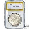 Image 1 : 1890 Morgan Silver Dollar PGA MS63
