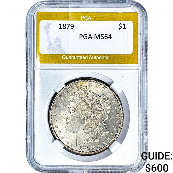 1879 Morgan Silver Dollar PGA MS64