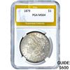 Image 1 : 1879 Morgan Silver Dollar PGA MS64