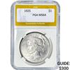 Image 1 : 1925 Silver Peace Dollar PGA MS64