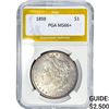Image 1 : 1898 Morgan Silver Dollar PGA MS66+