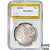 Image 1 : 1878-S Morgan Silver Dollar PGA MS63