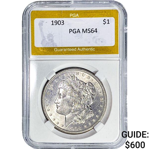 1903 Morgan Silver Dollar PGA MS64