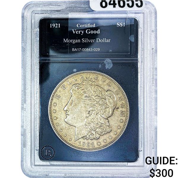 1921 Morgan Silver Dollar