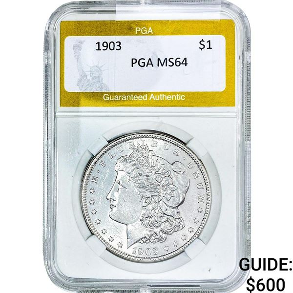 1903 Morgan Silver Dollar PGA MS64