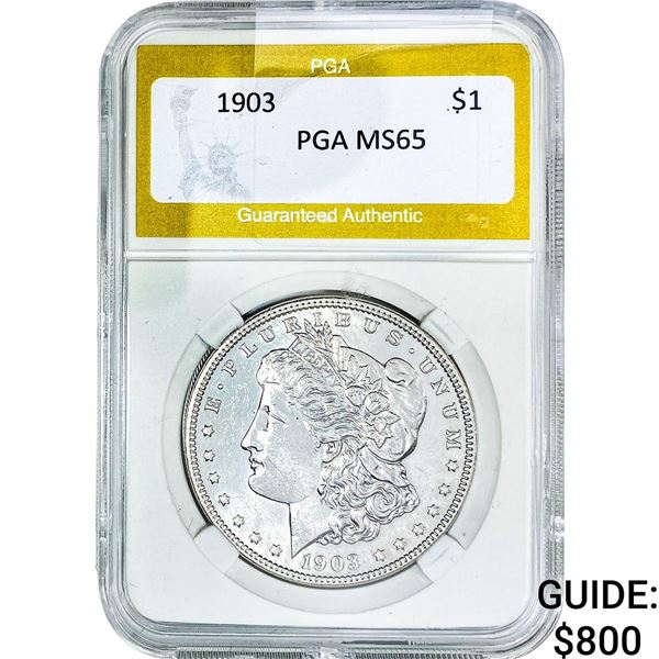 1903 Morgan Silver Dollar PGA MS65