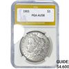 Image 1 : 1901 Morgan Silver Dollar PGA AU58