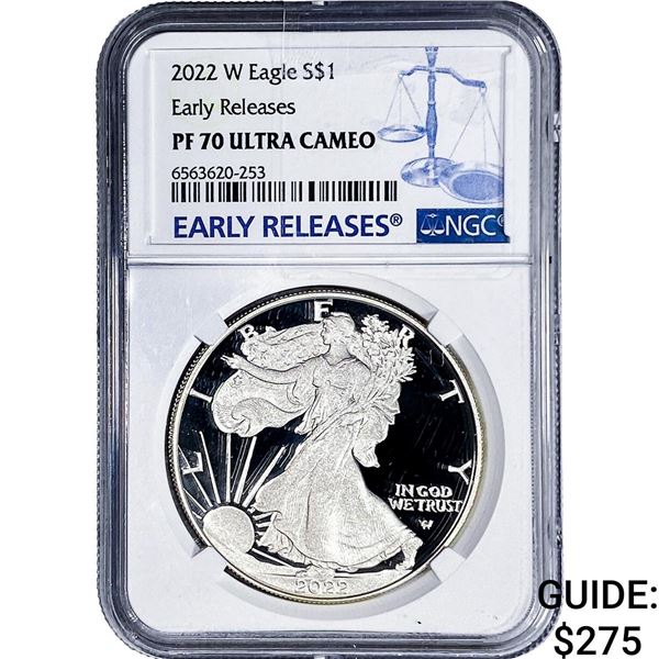 2022-W Silver Eagle NGC PF70 Ultra Cameo