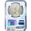 Image 2 : 1923 Silver Peace Dollar NGC MS62