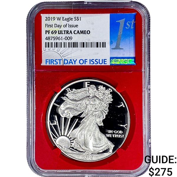 2019-W Silver Eagle NGC PF69 Ultra Cameo