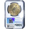 Image 2 : 1922 Silver Peace Dollar NGC MS61