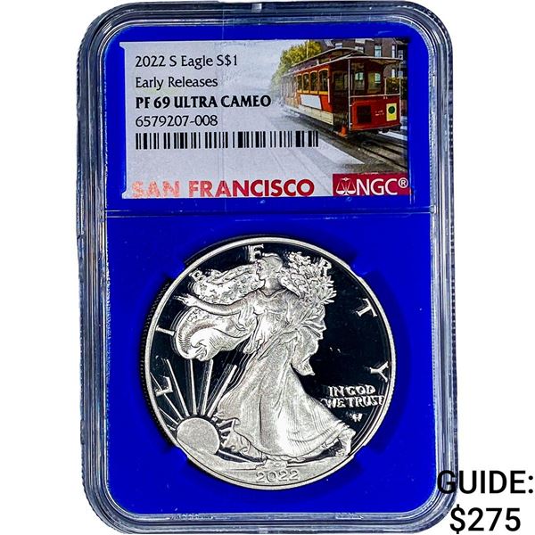 2022-S Silver Eagle NGC PF69 Ultra Cameo