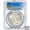 Image 1 : 1935 Silver Peace Dollar PCGS MS63