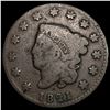 Image 1 : 1821 Coronet Head Large Cent NICELY CIRCULATED