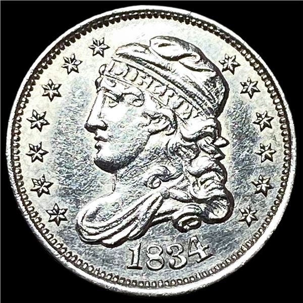 1834 Capped Bust Half Dollar UNCIRCULATED