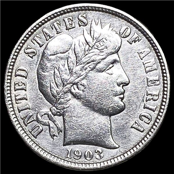 1903-O Silver Barber Dime CLOSELY UNCIRCULATED